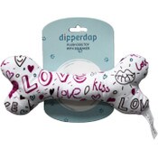 Wholesale - DOG TOY PLUSH SQUEAKER LOVE BONE, UPC: 196852211326